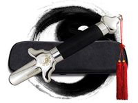 PhysCool Premium Extendable Chinese Taichi Sword with Free Luxury Red Sword Tassel and PU Leather Bag(35.5 inches)