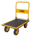 Dewalt DXWT-504 Platform Trolley Capacity 400 kg Steel Foldable Loop Handle Yellow 915 x 615 x 864