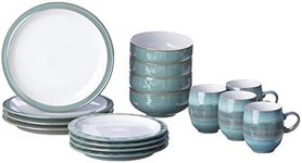 Denby 16-Piece Azure Coast Dinner S