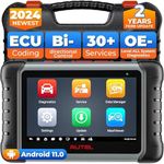 Autel MaxiPRO MP808S Scanner, Advanced ECU Coding, Bi-Directional Scan Tool, 30+ Service, Full System Diagnosis, Upgraded from MK808S/MP808BT/DS808, Work with MV108S, 2024 Newest 2 Years Free Update