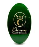 Crown Quality Products Emerald Green / SOFT BRISTLE Contour Wave Brush - “THE ORIGINAL†Curved Wave Brush - 360 Waves in Days