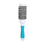 Roots - Professional Sky Blue Brushes with Ceramic Barrel - Hair Brush For Men and Women - Style your Hair Hassle-Free - Light Weight For Healthy & Stylish Hair - Pack of 1 - PEC44-1