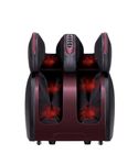 SOBO Leg Massager Foot & Calf Heated Machine With Airbags Vibration For Home Calf Thighs and Knee Pain Relief with Heat Corded Electric 2 Year Warranty (Black)