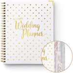 Your Perfect Day Wedding Book Planner for Bride - Wedding Planning Book and Organizer 2024, Engagement Gift, Bridal Wedding Planner Book & Binder with Wedding Countdown Calendar (SPOTTY GOLD)