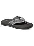 Quiksilver Men's Monkey Abyss Beach & Pool Shoes, Grey (Insole: BLACK / Upper: Grey), 5 UK