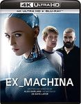 Ex Machina (2014) (4K UHD + Blu-ray) (2-Disc) (Uncut | Region Free 4K Ultra HD / Blu-ray | UK Import)