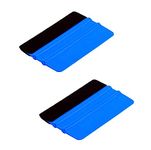 Wizzo (Pack of 2 Pieces) Applicator Wiper for Mobile Phone, Laptop Lamination Multipurpose Wallpaper Lamination Wiper Applicator - (10cm)