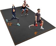 Large Workout Mat 12'x6'x7mm Exerci