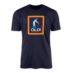 SmartyPants Oldi Man T-Shirt Top Tee - Novelty Joke Funny Old Age Elderly Birthday Christmas Father's Day Dad Daddy Father Grandad Grandpa Navy White Celebration Gift Present (3XL, Navy Prime)