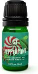 Peppermint Essential Oil - Sweet Candy Cane Scent! The Real Deal - 100% Pure and Natural - Undiluted - 5ml