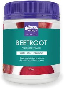 Wonderfoods Beetroot Nutritional Powder 250 g, Red (WFPBEET)