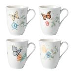 Lenox 891271 Butterfly Meadow 4-Piece Mug Set