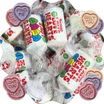 Swizzles Sweets Love Hearts - 50 x Love Hearts Sweets - Multipack Love Hearts Sweets Mini, Iconic British Sweets with Charming Messages - Great for Any Occasion (MADE IN UK)