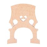 4/4 Cello Bridge Maple Professional Cello Bridge Self-Adjusting Fitted Bridge Musical Instrument Accessory for Cello(4/4)