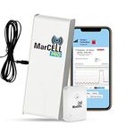 MarCELL PRO - Professional Level Remote Temperature, Humidity & Power and Water or Leak Monitor - No WiFi Needed - RV, Network Room, Freezer, Home - Instant Phone Call Alerts - Made in The USA