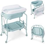 GYMAX Folding Baby Changing Table w