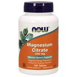 Now Foods Magnesium Citrate, 200 mg, 100 Tabs