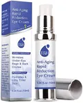 TEREZ & HONOR Anti-Aging Rapid Reduction Under-Eye Cream, Visibly and Instantly Reduces Wrinkles, Dark Circles and Eye Bags in 120 Seconds, Hydrates & Lifts Skin Rapid