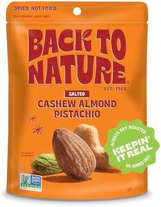 Back to Nature Premium Nut Mix - Cashew, Almond & Pistachio Blend, Dry Roasted with Sea Salt, Non-GMO High Protein Snacks, 9 Ounce (Pack of 9)