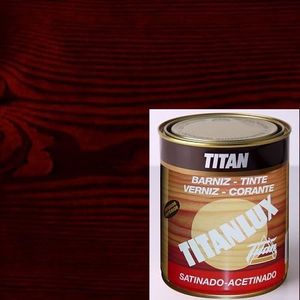 Titanlux Titan Barniz Tinte Satinado Caoba 750 ml