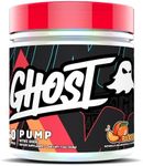 GHOST Pump Nitric Oxide Powder, Peach - 40 Servings - Sugar-Free & Stim-Free Pre-Workout Supplements - L-Citrulline, Arginine Nitrate & L-Glutathione - Soy & Gluten-Free, Vegan