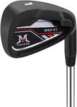 MAZEL WM-X1 Individual Golf Iron 4,5,6,7,8,9,Pitching Wedge,Sand Wedge or Irons Set with Steel Shafts for Right Handed Golfers (1 Iron Single,Black, Right Handed (Stainless Steel,Flex S))