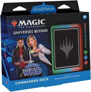 Magic The Gathering Doctor Who Commander Deck Paradox Power MTG Trading Card Wizards of The Coast D23630000