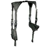 UTG Deluxe Universal Horizontal Shoulder Holster, Black