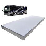 Foamma 4" x 28" x 72" Gel Memory Foam RV Bunk Mattress Replacement, Medium Firm, Pressure Relieving, Cooling Premium Comfort, USA Made, No Cover