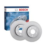 Bosch BD1051 Brake discs - Front axle - ECE-R90 certified - 1 set of 2 discs