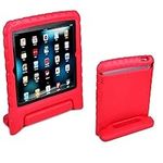 Aken Kids Light Weight Shock Proof Handle Case for iPad Mini / Mini 2 / Mini 3 (Red)