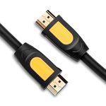 Ugreen High Speed HDMI Cable with Ethernet Gold Plated Supports 1080P and 3D for Blu Ray Player 3D Television Roku Boxee Xbox360 PS3 Apple TV 10ft 3m 3ft