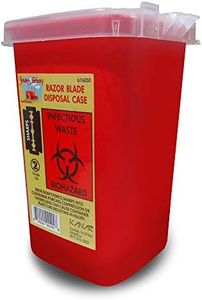 Shaving Factory Razor Blade and Sharps Disposal Case