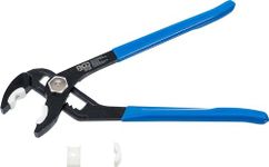 BGS 75120 | Sanitary Pliers / Connector Pliers | with Plastic Protective Jaws | 250 mm