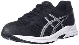 ASICS Men's Black/Pure Silver Running Shoes - 1011B141, 8 UK (42.5 EU, 9 US)