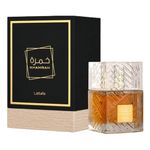 Lattafa Adults Khamrah Perfume - Eau De Parfum 100Ml | Long Lasting Luxury Perfume Scent Liquid| Premium Collection | Blended With Spicy Woody Fragrance | Perfume Gift Set