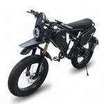 VIGOREBIKE Vigor X45 Electric Cycle with Dual Disc Brakes, 350w Hub Motor, 18.5Ah Li-Ion Battery, 95% Pre-Assembled with Charger,Fat Tyre,Charcoal Grey Yellow Color, Optional Gear Shifter.