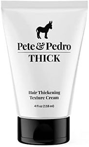 Pete & Pedro THICK - Light-Holding, Thickening & Texture Styling Hair Cream | For Fine, Thin, & Thinning Hair, Men & Women | Adds Thickness, Body, Volume, and Fullness | As Seen on Shark Tank, 4 oz.