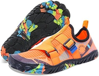 SPUKEP Water Shoes for Mens Water Shoes Quick Dry Swim Shoes Men Non-Slip Barefoot Shoes Men Yoga Shoes Beach Shoes Mens Hiking Diving Shoes Water Shoes for Womens Vitality Orange