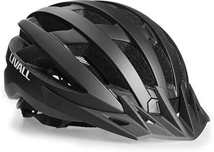 LIVALL MT1 Neo - Smarter Fahrradhelm mit LED-Lichtsystem, SOS-Alarm System, Multimedia Einheit & Freisprecheinrichtung in matt schwarz Größe 58-62 cm L