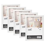 Ikea FISKBO White Photo Picture Frames, A4, 21x30 Centimetres - Set of 5