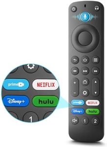 Replacement Voice-Remote-Control for TV-Stick/TV Cube and Compatible with Insignia/Toshiba/Pioneer Fires Smart TVs