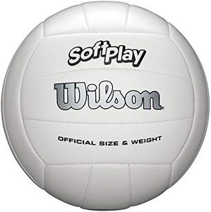 Wilson WTH3500 Soft Play Volleyball-White