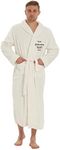 Plush Robe for Women and Men | His and Her Robes with Personalization Options | Super Soft Luxurious Spa Bathrobes