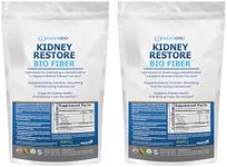 Bio Fiber, Kidney Cleanse Detox & Repair - Restorative Kidney Support & Kidney Supplement to Remove Waste, Kidney Health Supplement - Add to Tea for Kidney Health - 5 LBS 2 Pack