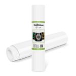 TECKWRAP Permanent Adhesive Vinyl 12" x 10ft, Glossy White