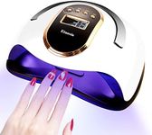 Nail Lamp, Professional 168W UV LED Nail Dryer for Gel Polish, Ultra Fast Gel Nail Dryer, Nail Light UV Curing Lamp & Gel Nail Dryer with 4 Timer Setting