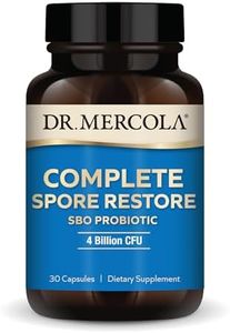 Dr. Mercola Complete Spore Restore, 30 Servings (30 Capsules), SBO Probiotic, 4 Billion CFU, Dietary Supplement, Supports Healthy Immune Function, Non-GMO