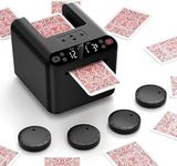BEBO CREATIONS Top Card Distributor Machine| with 4 Wireless Remotes| Automatic Playing Cards Distribution Machine for Long Playing Session| Supports 1 to 99 Cards Deal & Up 1 to 12 Players