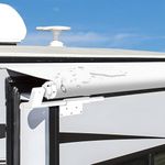 Kohree RV Slide Out Awning Fabric Replacement - 51" x 300", 18oz Heavy Duty Universal RV Slide Topper Fabric Replacement for RVs, Campers, Trailers, Ultra-Durable Vinyl Only, White